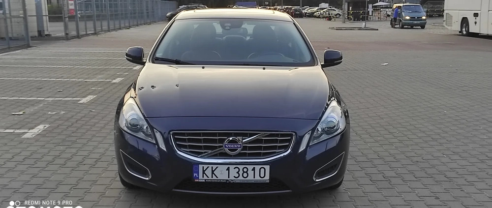 Volvo S60 cena 67000 przebieg: 101400, rok produkcji 2012 z Kraków małe 154
